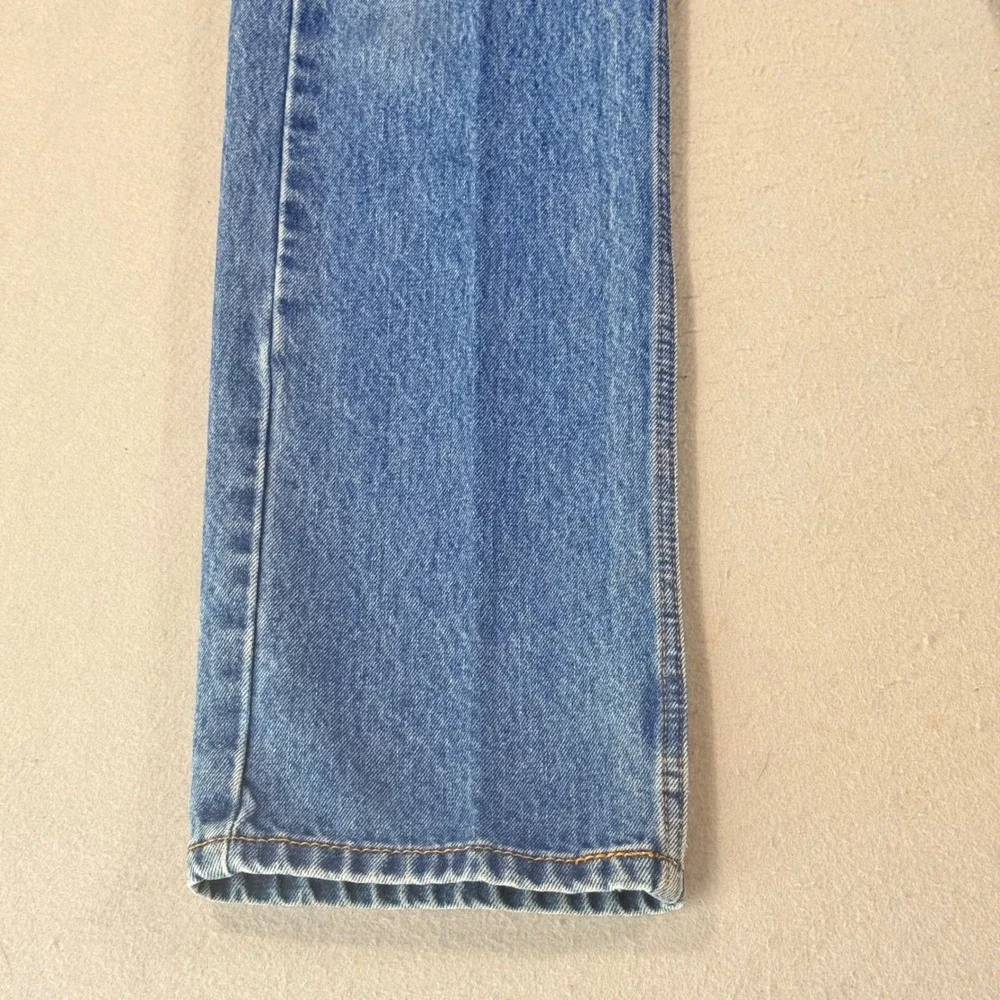 Levis 505 Regular Fit Straight Leg Jeans Mens 31x34 Blue Denim Medium Wash